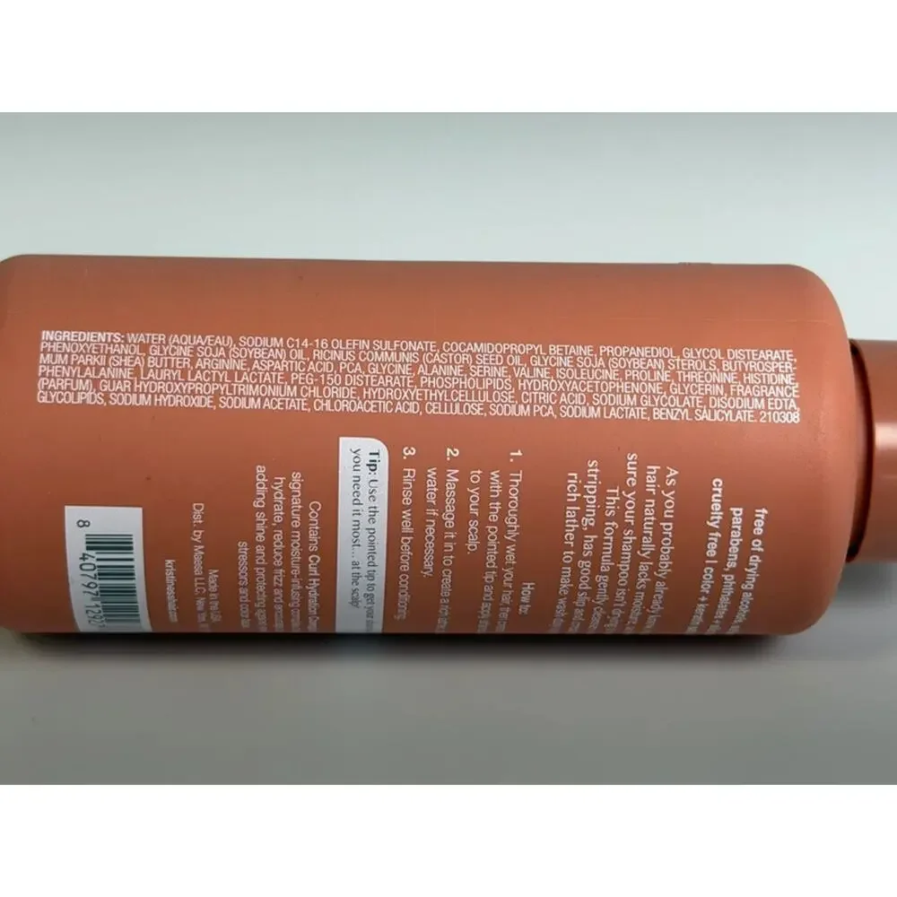 Kristin Ess Moisture Rich Curl Shampoo 10 oz.